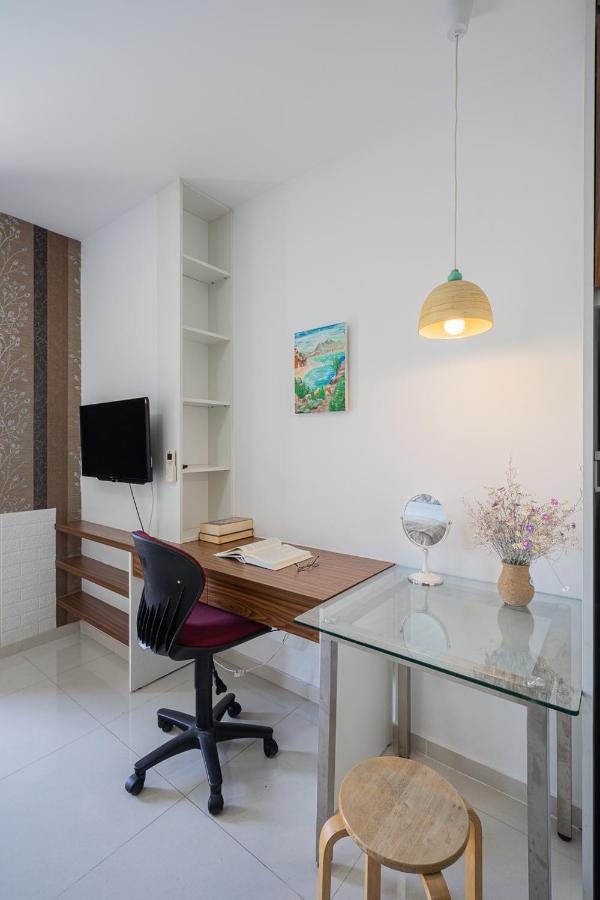 Apartemen studio 27 m² dengan 1 kamar mandi pribadi di Binh Thanh Ho Chi Minh City Bagian luar foto