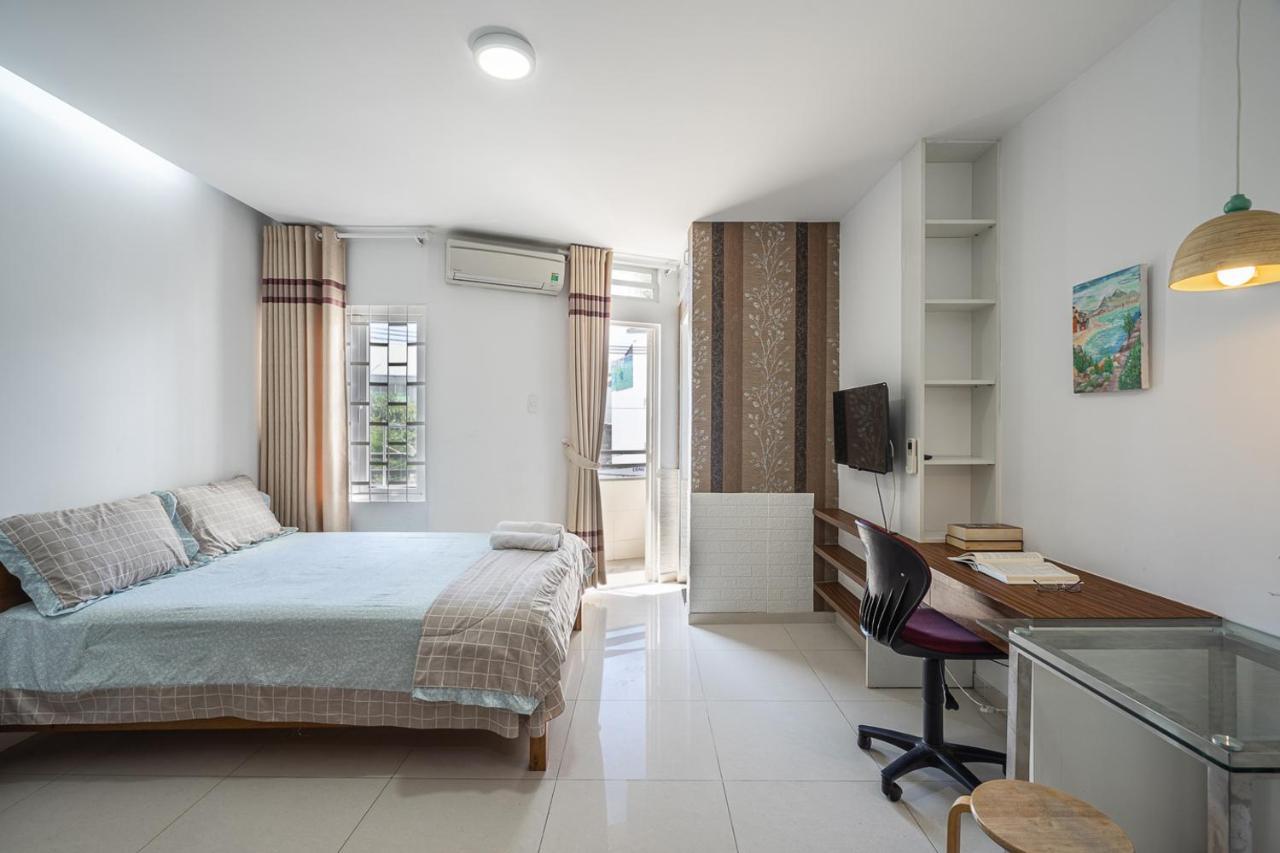 Apartemen studio 27 m² dengan 1 kamar mandi pribadi di Binh Thanh Ho Chi Minh City Bagian luar foto