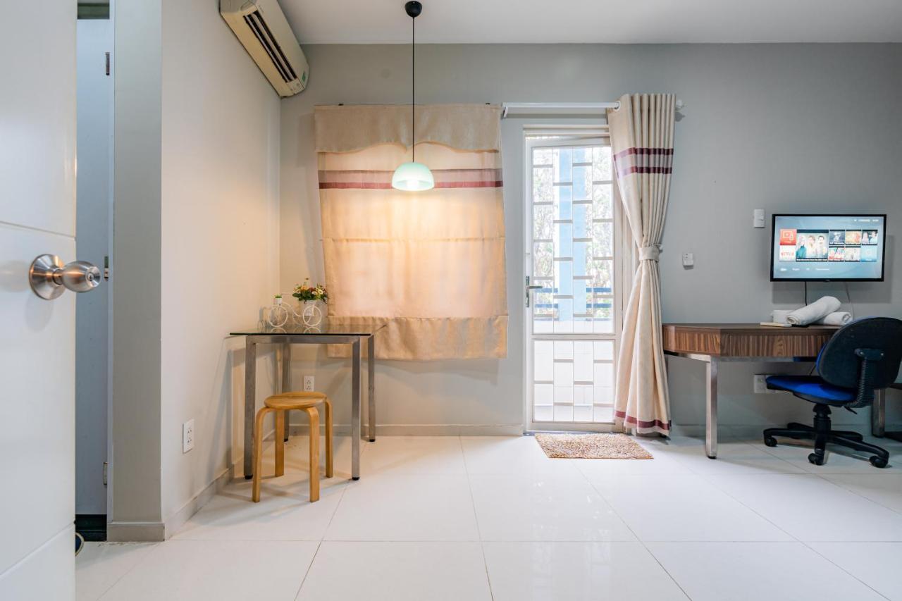 Apartemen studio 27 m² dengan 1 kamar mandi pribadi di Binh Thanh Ho Chi Minh City Bagian luar foto