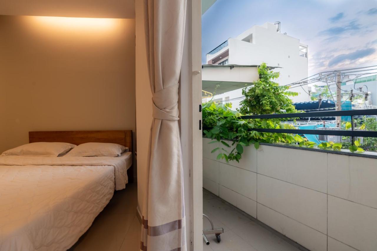 Apartemen studio 27 m² dengan 1 kamar mandi pribadi di Binh Thanh Ho Chi Minh City Bagian luar foto