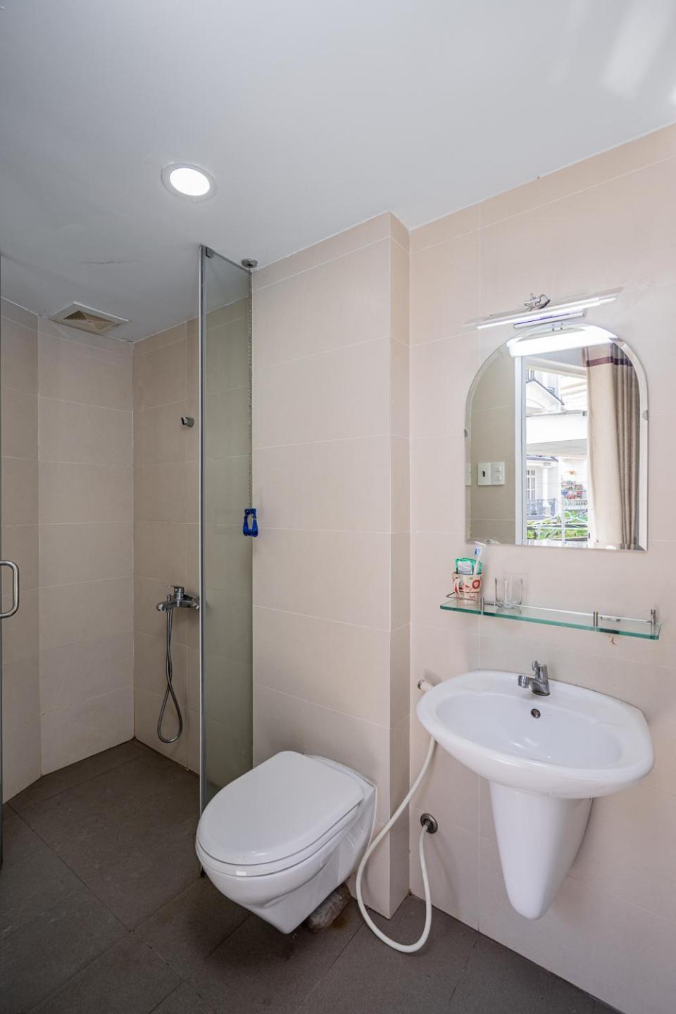 Apartemen studio 27 m² dengan 1 kamar mandi pribadi di Binh Thanh Ho Chi Minh City Bagian luar foto