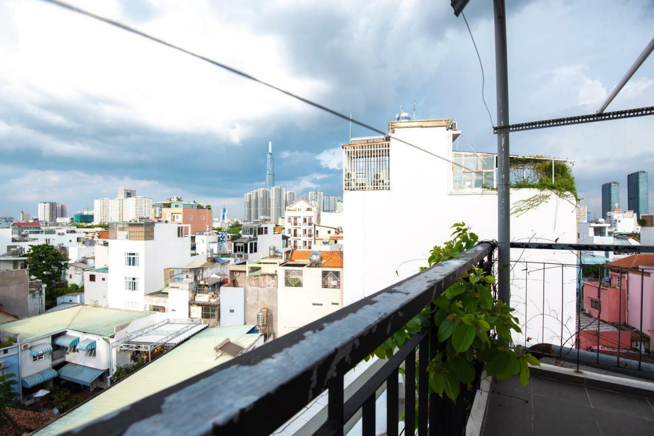 Apartemen studio 27 m² dengan 1 kamar mandi pribadi di Binh Thanh Ho Chi Minh City Bagian luar foto